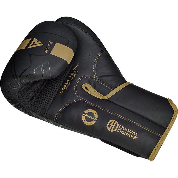 RDX F6 Kara Boxing Training Gloves Black - Sambo Store Australasia