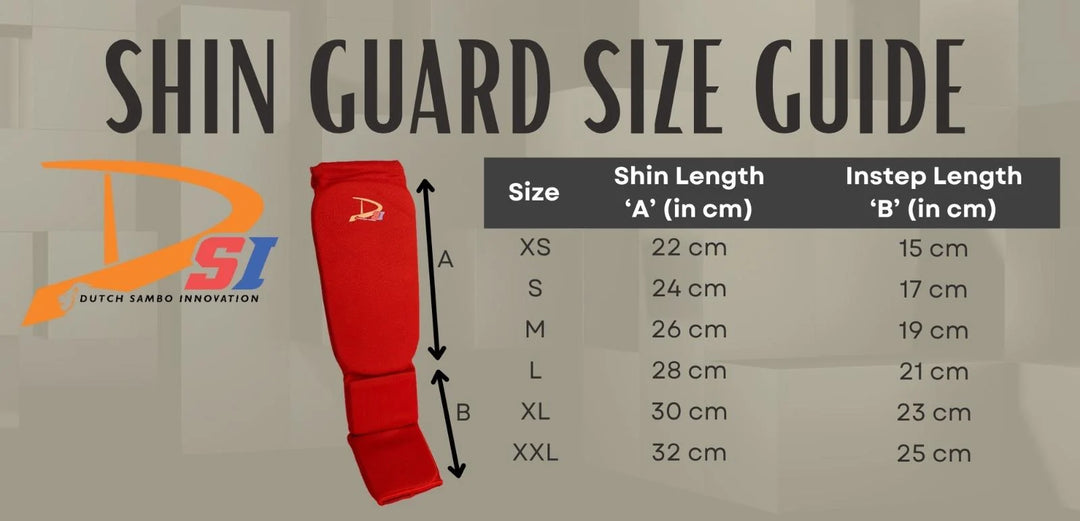 DSI Combat-Sambo Shin Guards FIAS approved