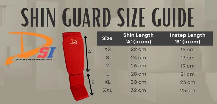 DSI Combat-Sambo Shin Guards FIAS approved