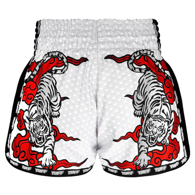 TUFF Double Tiger Retro Muay Thai Shorts - Sambo Store Australasia