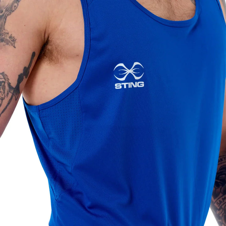 Sting Mettle Mens AIBA Approved Boxing Singlet 2.0 - Sambo Store Australasia