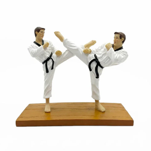 Taekwondo Fighting Figurine - Sambo Store Australasia