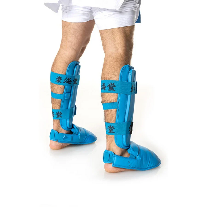 Tokaido WKF Approved Karate Shin Instep and Heel Guards - Sambo Store Australasia