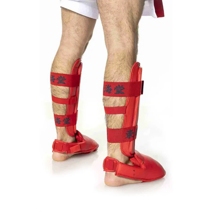 Tokaido WKF Approved Karate Shin Instep and Heel Guards - Sambo Store Australasia
