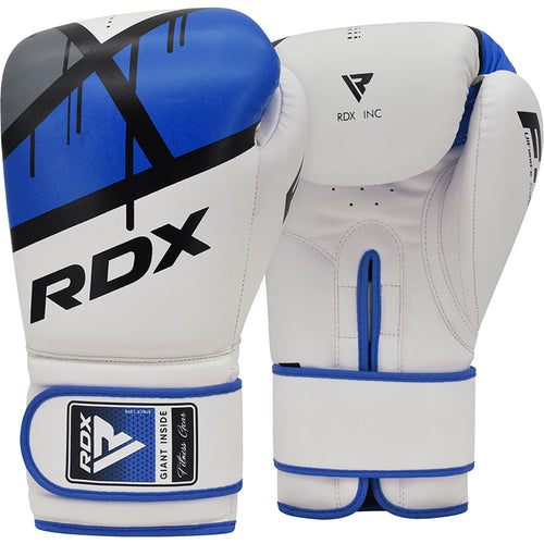 RDX F7 Ego Boxing Gloves BLUE - Sambo Store Australasia