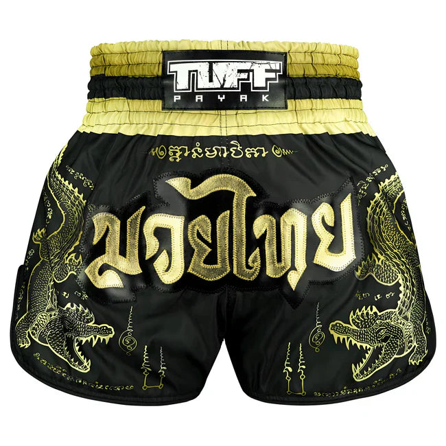TUFF Chalawan Yantra Retro Muay Thai Shorts - Sambo Store Australasia