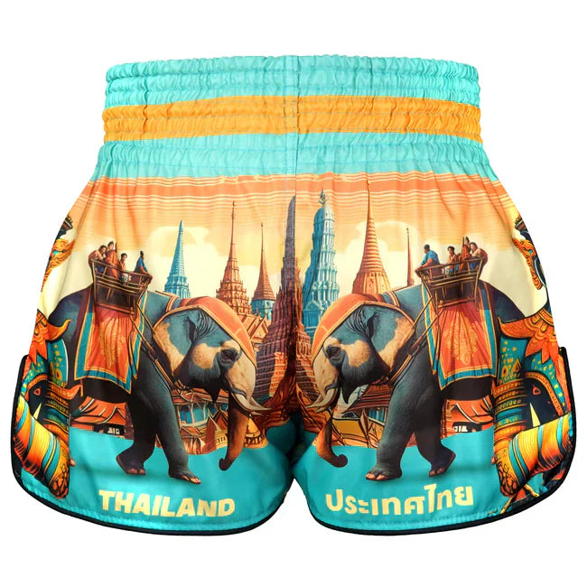 TUFF Legacy of Thailand Retro Muay Thai Shorts - Sambo Store Australasia