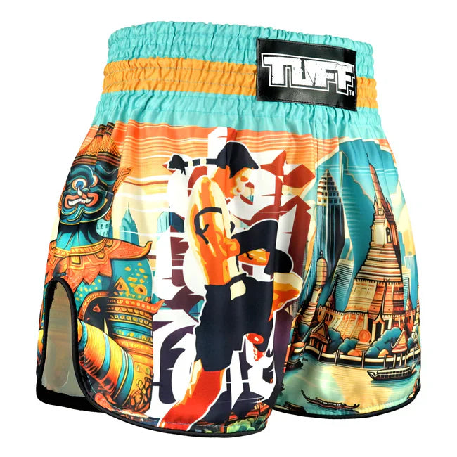 TUFF Legacy of Thailand Retro Muay Thai Shorts - Sambo Store Australasia