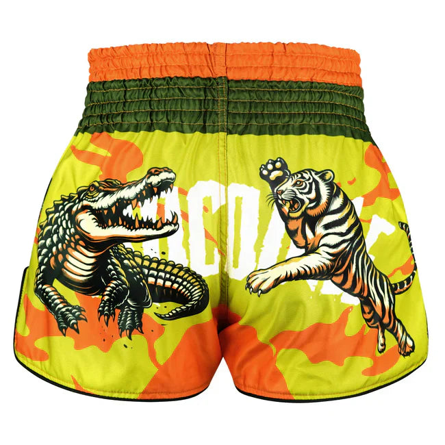TUFF Lord of the Deep Retro Muay Thai Shorts - Sambo Store Australasia