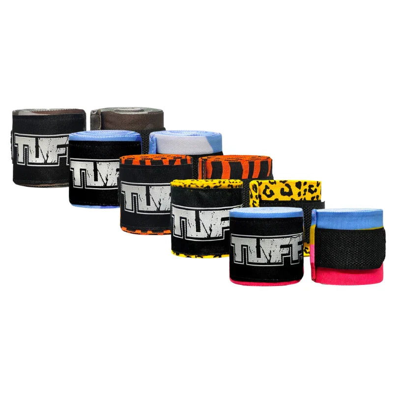 TUFF Elasticised 4.5m Nylon Hand Wraps - Sambo Store Australasia