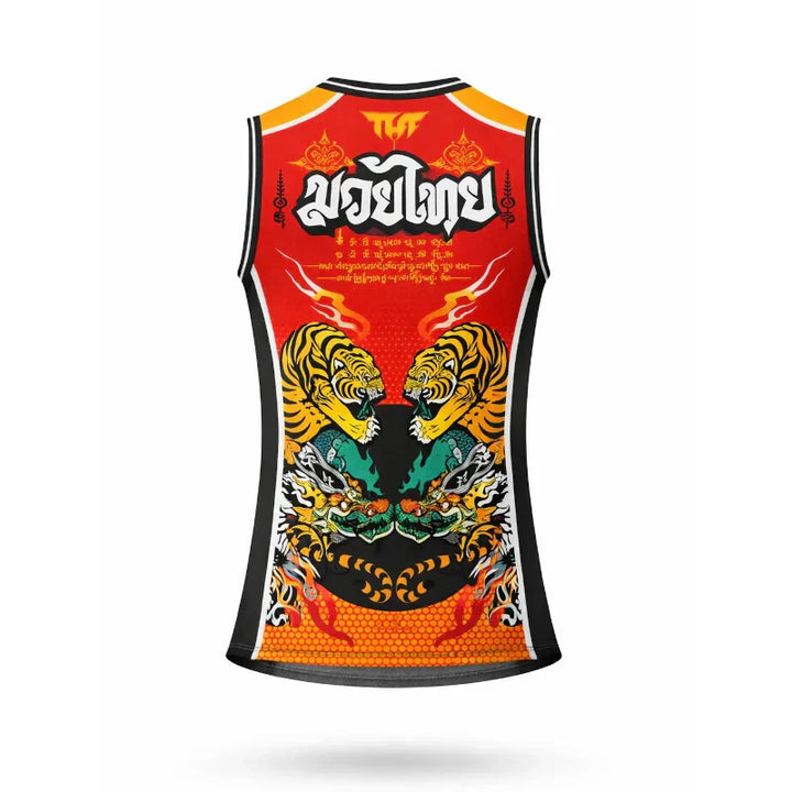 TUFF Chinese Dragon & Tiger Training Tank Top - Sambo Store Australasia