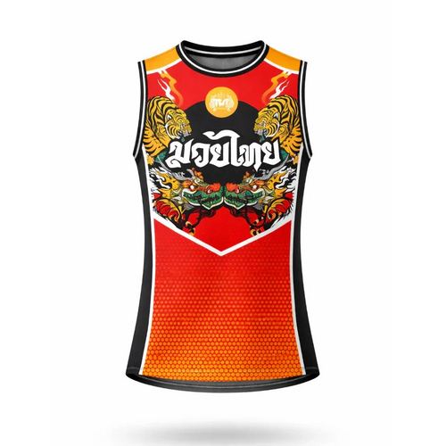 TUFF Chinese Dragon & Tiger Training Tank Top - Sambo Store Australasia