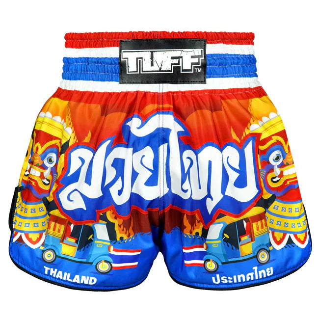 TUFF Siam In Motion Retro Muay Thai Shorts - Sambo Store Australasia