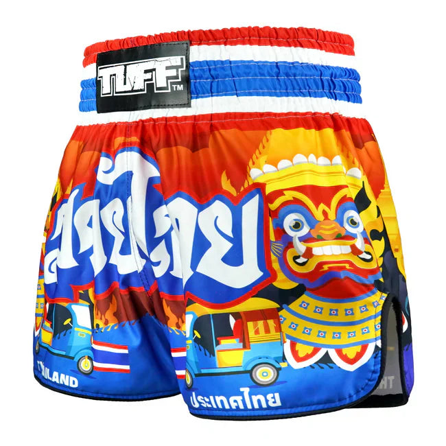 TUFF Siam In Motion Retro Muay Thai Shorts - Sambo Store Australasia