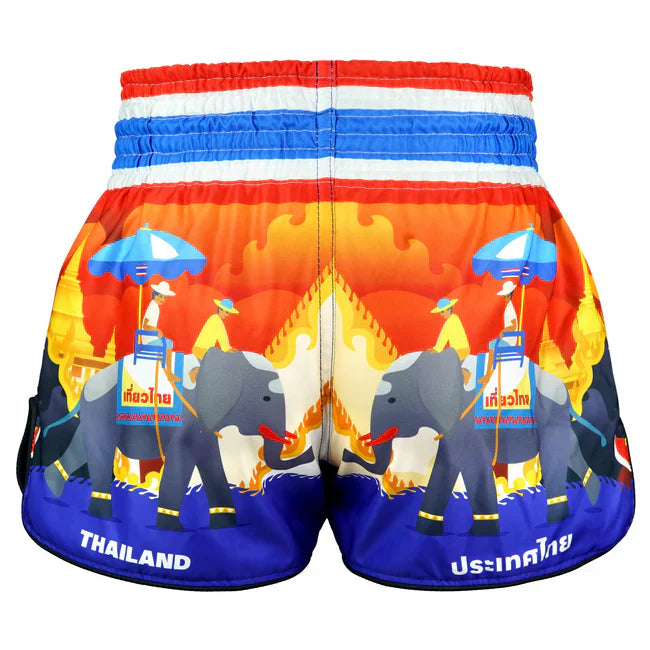 TUFF Siam In Motion Retro Muay Thai Shorts - Sambo Store Australasia