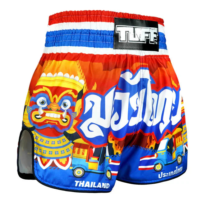 TUFF Siam In Motion Retro Muay Thai Shorts - Sambo Store Australasia