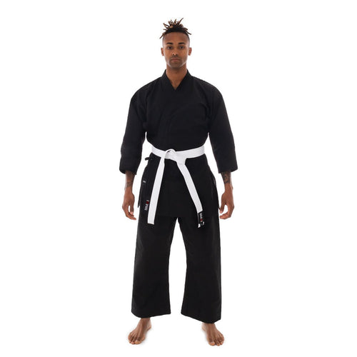 Karate Uniform - 12oz Canvas Gi (Black) - Sambo Store Australasia