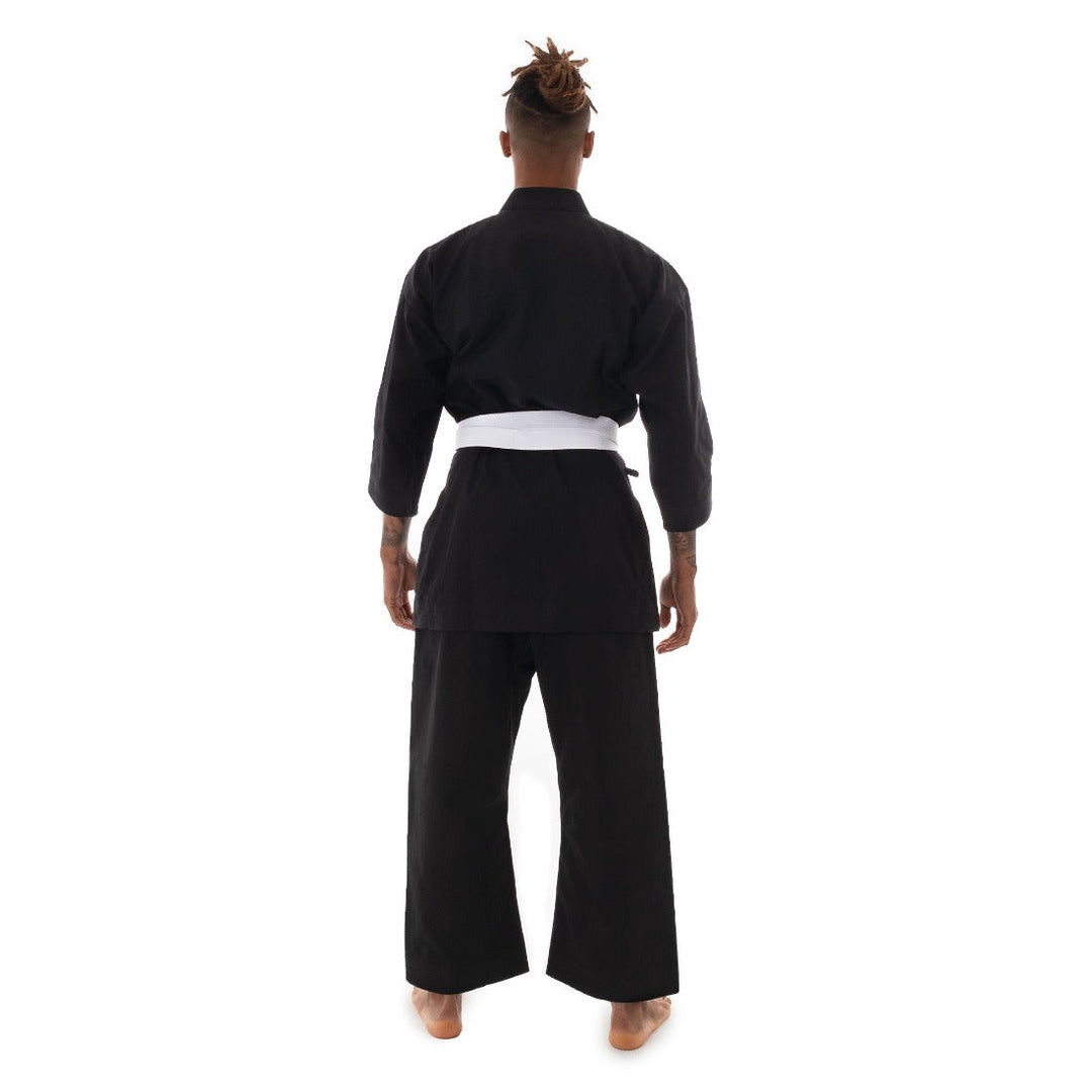 Karate Uniform - 12oz Canvas Gi (Black)