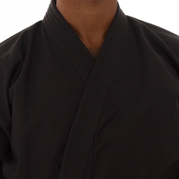 Karate Uniform - 12oz Canvas Gi (Black)