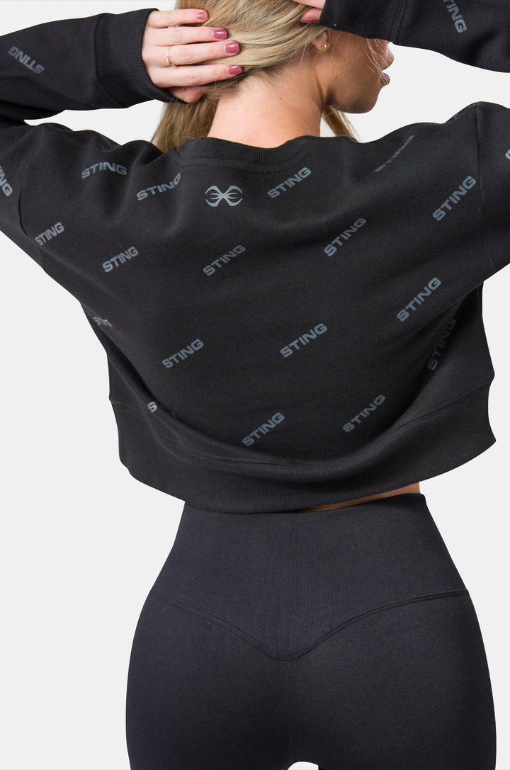 Sting Women's Ultra Cropped Crew | Lightweight Layering & Recovery Comfort