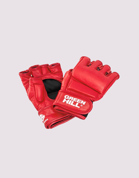 Red Combat SAMBO Fighting Gloves, MMA Fighting Gloves FIAS Approved