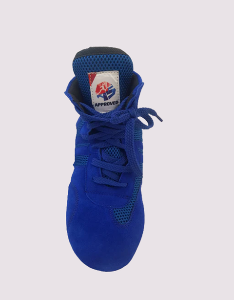SAMBO Shoes for Wrestling/Combat FIAS Approved, Blue