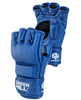 Combat SAMBO Fighting Gloves, MMA Fighting Gloves FIAS Approved, Blue