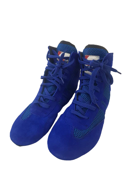 SAMBO Shoes for Wrestling/Combat FIAS Approved, Blue