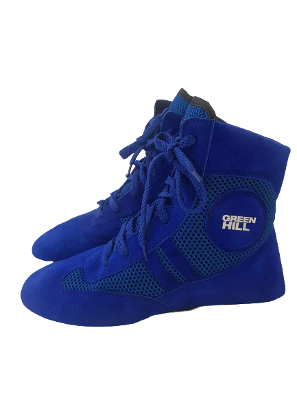 SAMBO Shoes for Wrestling/Combat FIAS Approved, Blue