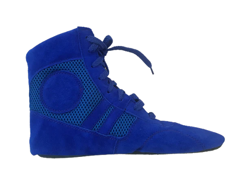 SAMBO Shoes for Wrestling/Combat FIAS Approved, Blue