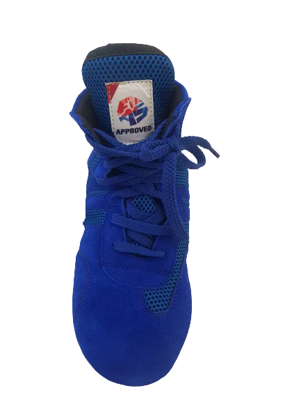 SAMBO Shoes for Wrestling/Combat FIAS Approved, Blue