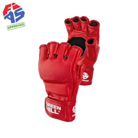 Red Combat SAMBO Fighting Gloves, MMA Fighting Gloves FIAS Approved