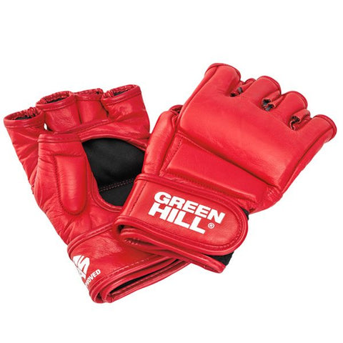 Red Combat SAMBO Fighting Gloves, MMA Fighting Gloves FIAS Approved