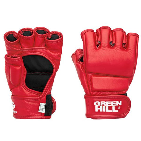Red Combat SAMBO Fighting Gloves, MMA Fighting Gloves FIAS Approved